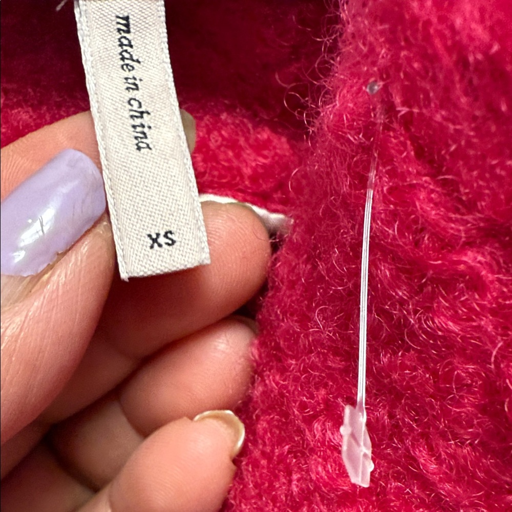 Bcbgeneration Red Teddy Jacket - image 3